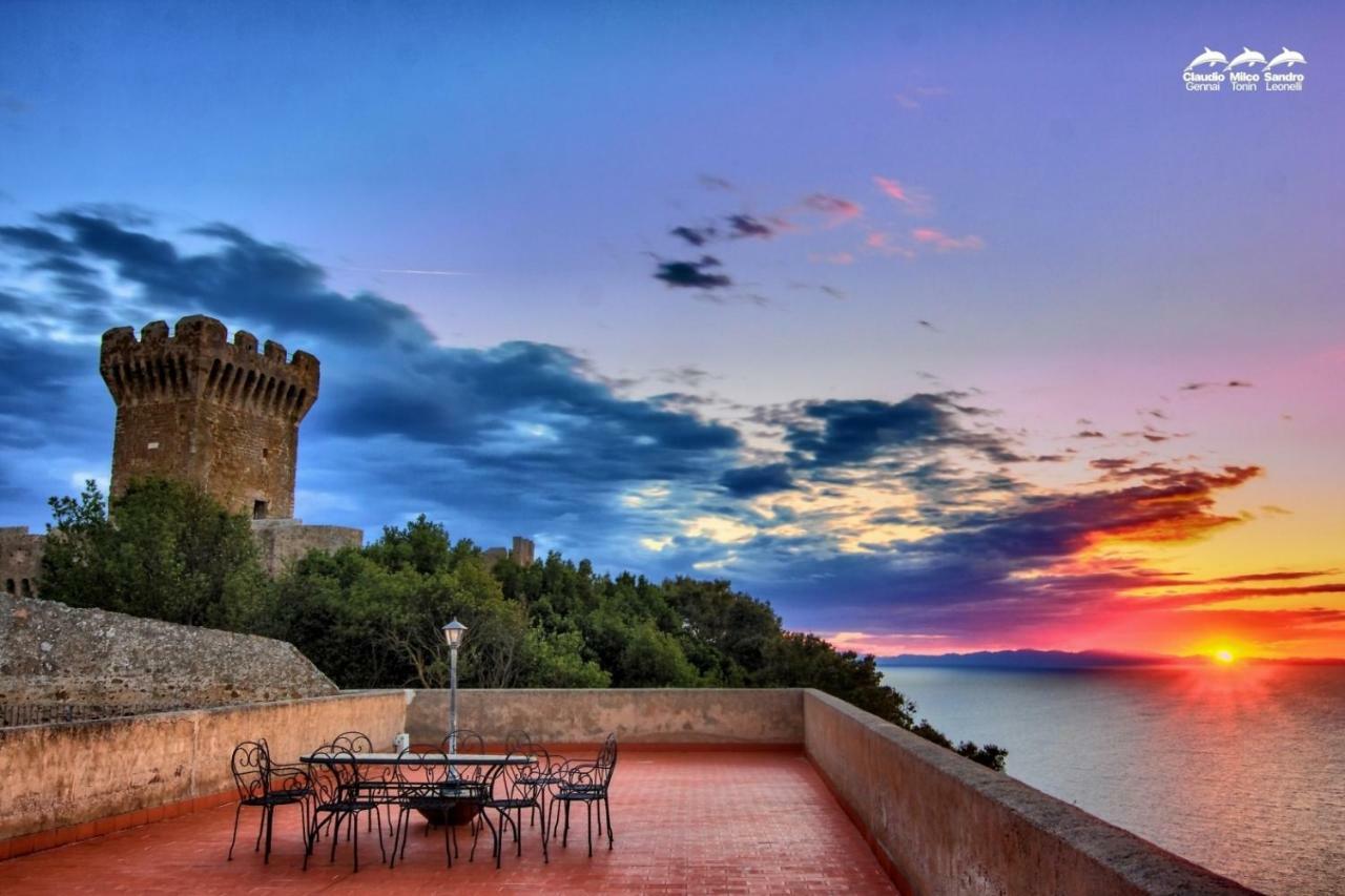 Castello Di Populonia Villa A Mare Exterior foto